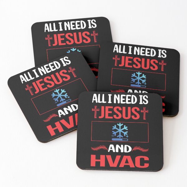 Item preview, Funny Jesus HVAC designed and sold by DougPoulos.