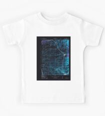 USGS TOPO Map California CA Markham Ravine 298133 1942 62500 geo Inverted Kids Tee