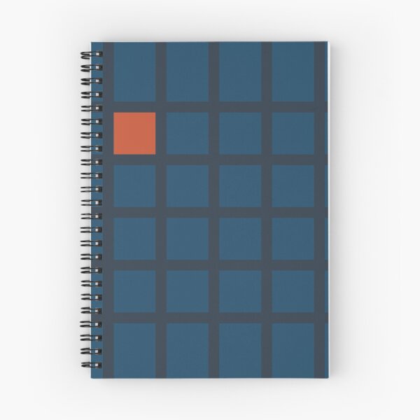 Item preview, Navy blue grid designed and sold by Latte Design.