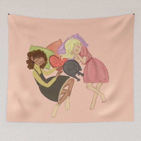 Item preview, two best friends taking a nap  designed and sold by captainringtail.