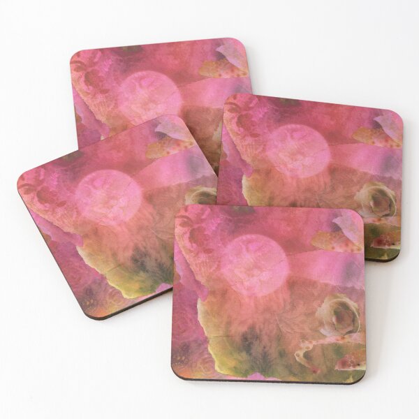 Item preview, Pink Pulsar and Nebula Solar Print Space Collage designed and sold by Heatherian.