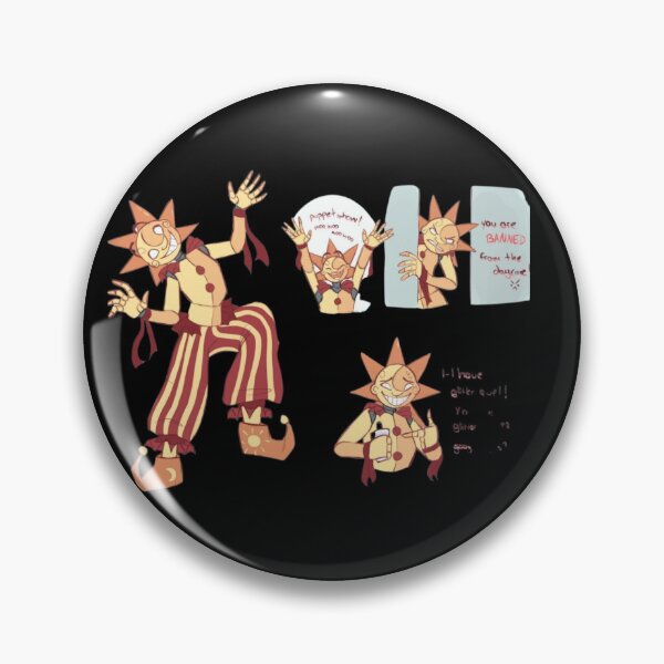 Item preview, pack of Sundrop Fnaf Security Breach designed and sold by beautifulworld9.