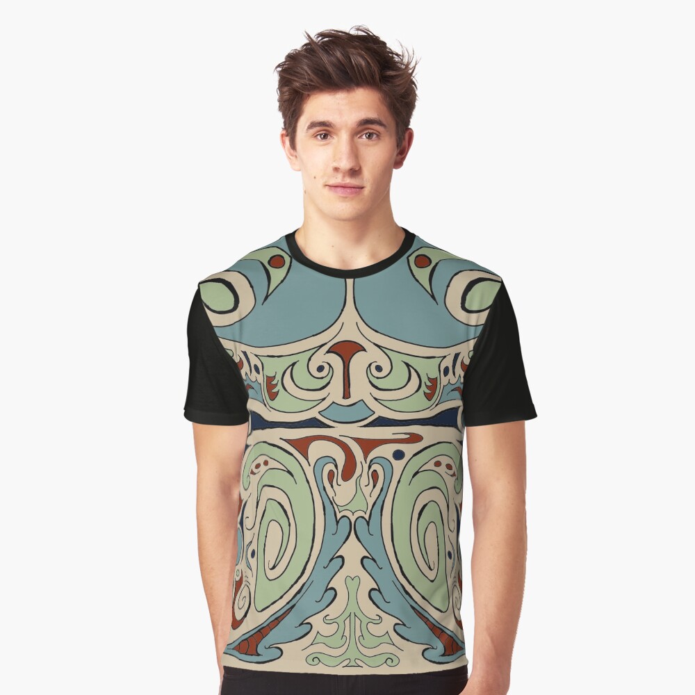Cartoony Pattern 001 Graphic T-Shirt