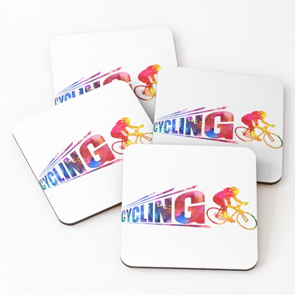 Item preview, Cycling Bigger watercolor designed and sold by Kaylee-Rachael.