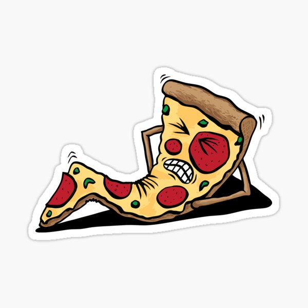 Pizz-uhhh Situps Sticker