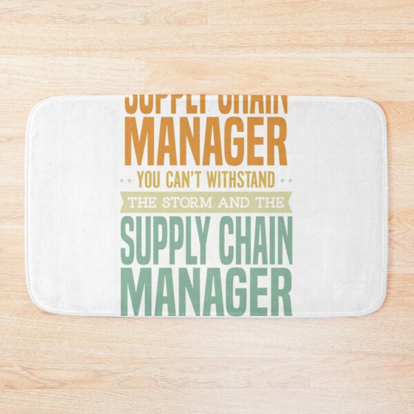 Artikelvorschau, Job T-Shirt Sprüche The Supply Chain Manager Two Tone entworfen und verkauft von TwinkleBaby.