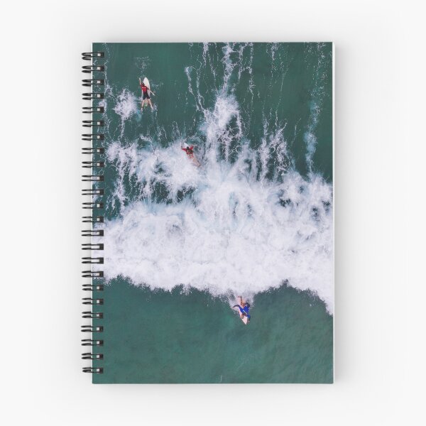 Item preview, Group of surfers with one on a wave designed and sold by jemmurphy23.