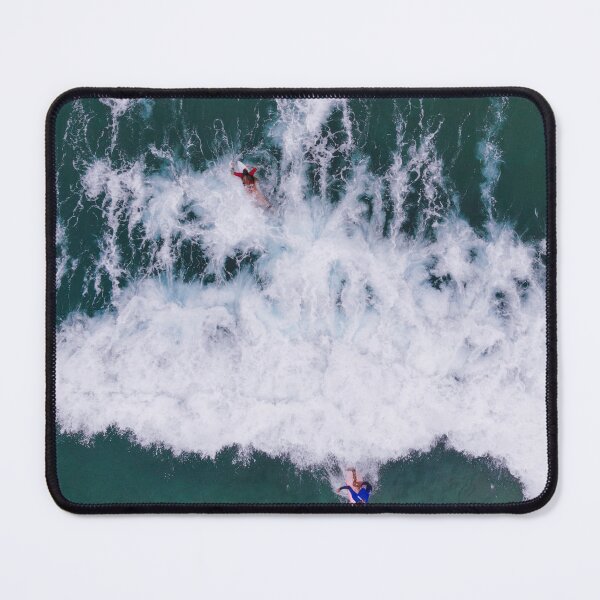 Item preview, Group of surfers with one on a wave designed and sold by jemmurphy23.