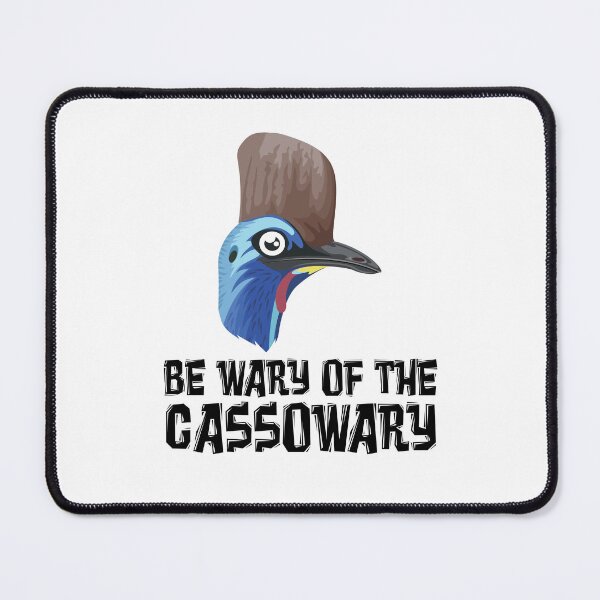 Item preview, Be Wary of the Cassowary Australian Birdwatching designed and sold by The Junto Shop.