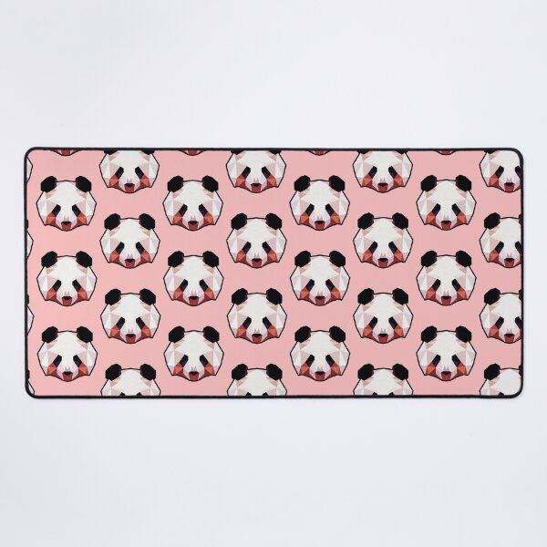 Item preview, Low poly pink painted panda designed and sold by LewisRichie.