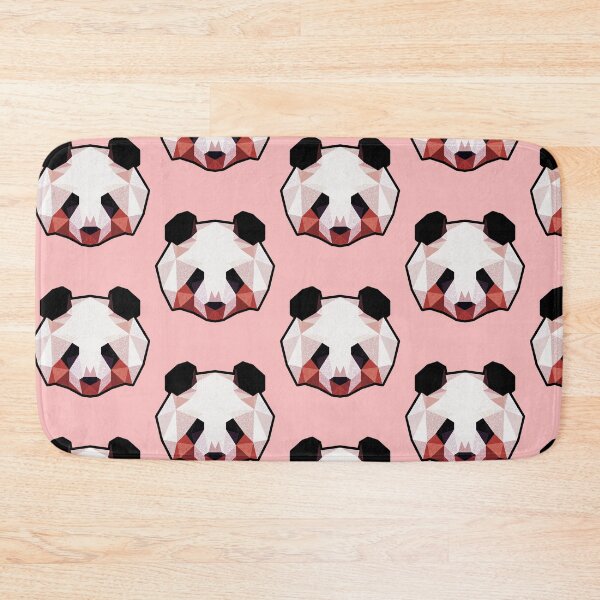Item preview, Low poly pink painted panda designed and sold by LewisRichie.