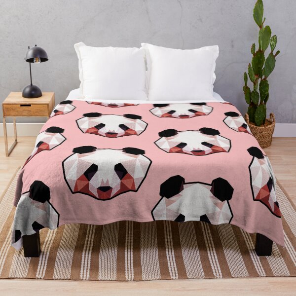 Item preview, Low poly pink painted panda designed and sold by LewisRichie.