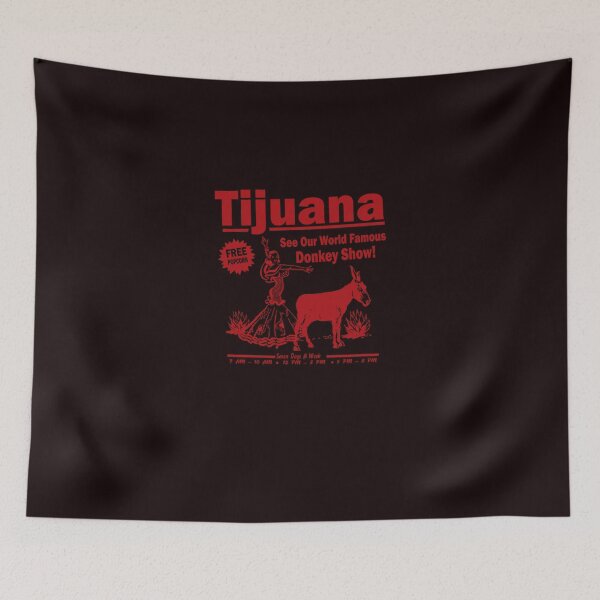 Item preview, Funny Shirt - Tijuana Donkey Show Sticker designed and sold by PatrickBauer.