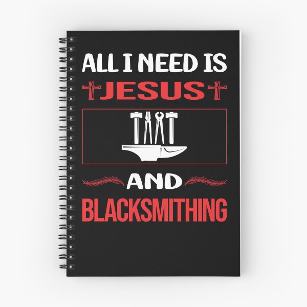 Item preview, Funny Jesus Blacksmithing Blacksmith designed and sold by FifineCroteau.