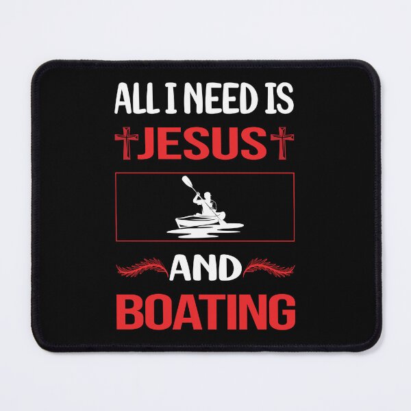 Item preview, Funny Jesus Boating designed and sold by FifineCroteau.