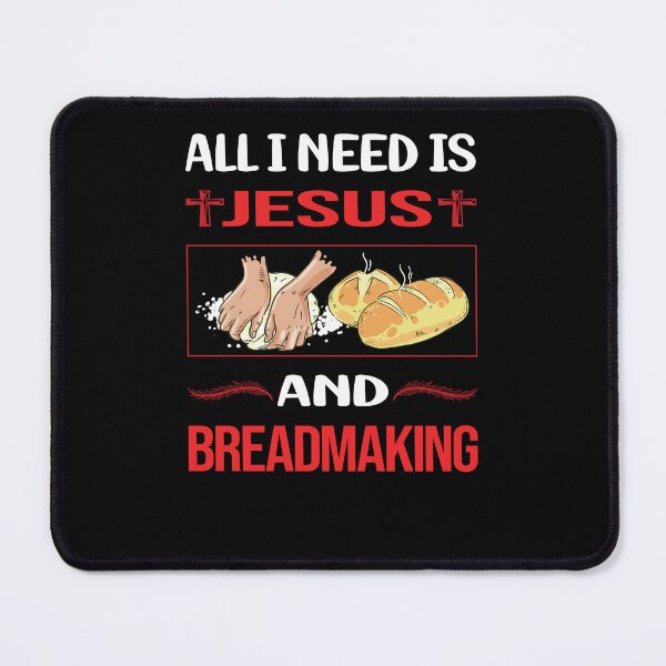 Item preview, Funny Jesus Breadmaking Bread Making designed and sold by FifineCroteau.