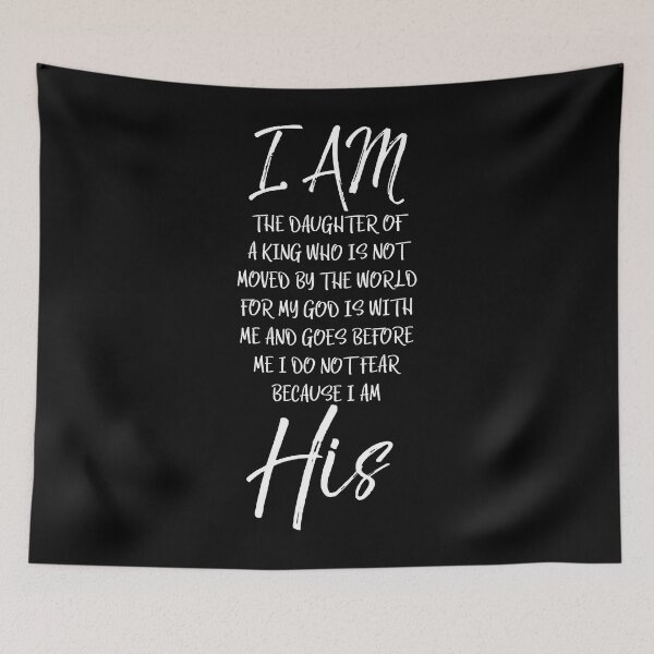 Item preview, I Am the Daughter of a King Shirt I Do Not Fear T-Shirt designed and sold by JethrpGalvin.