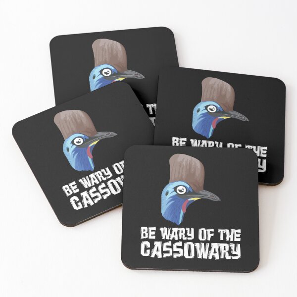 Item preview, Be Wary of the Cassowary Australian Birdwatching designed and sold by The Junto Shop.