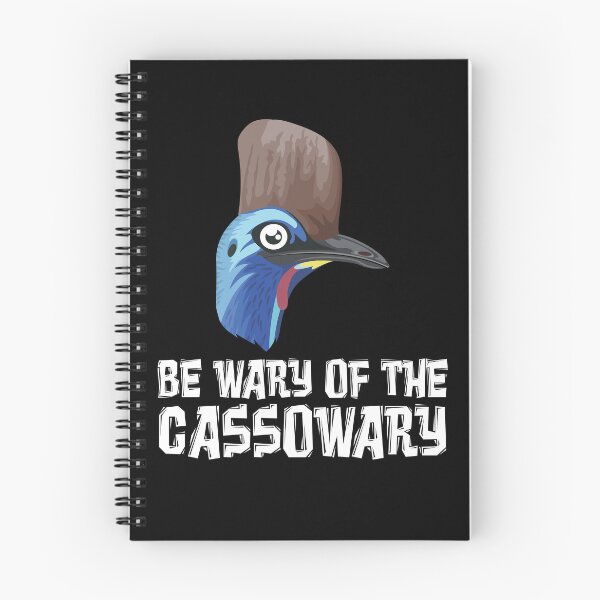 Item preview, Be Wary of the Cassowary Australian Birdwatching designed and sold by The Junto Shop.