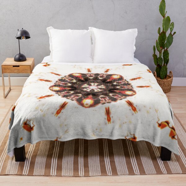 Item preview,  FUNNY RICH EARTHY  ABSTRACT SYMETRIC GEOMETRIC PATTERN  / OFF-WHITE COLOR INTIMATE COLLECTION(6).  designed and sold by Ralek.