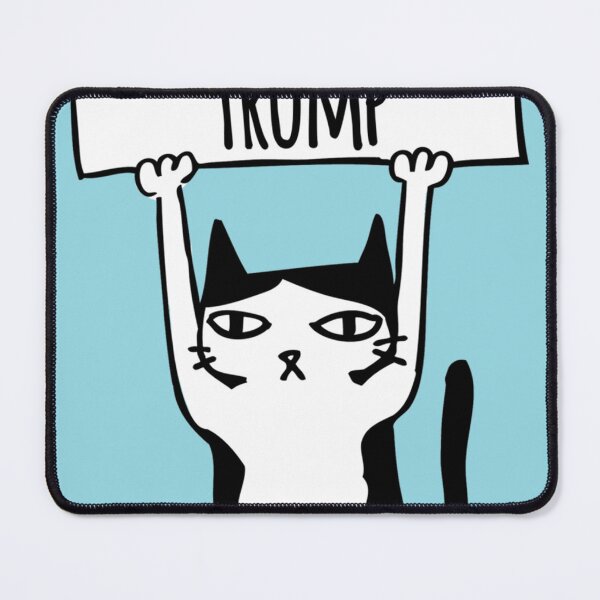 Item preview, Cats Against Trump Sticker designed and sold by JordiReyHijo.
