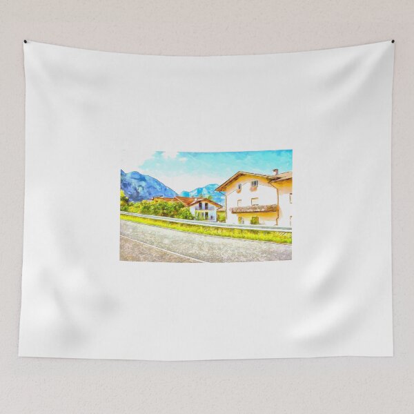 Item preview, houses with mountain designed and sold by Giuseppe Cocco.