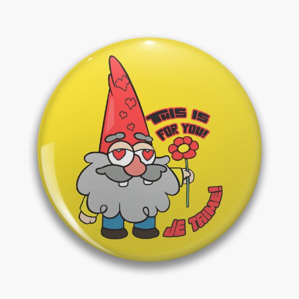 Item preview, Funny picture. a dwarf gives a flower of Valentine's day designed and sold by BeilMaro.
