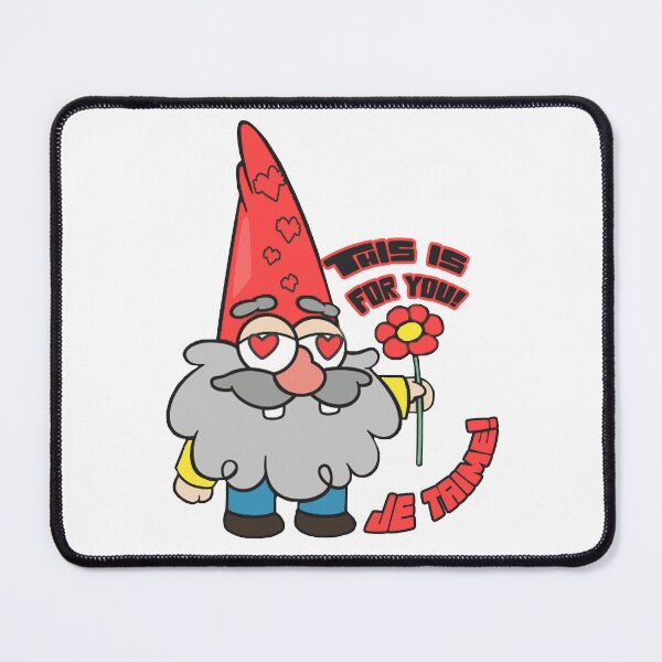 Item preview, Funny picture. a dwarf gives a flower of Valentine's day designed and sold by BeilMaro.