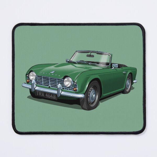 Item preview, Triumph TR4 in british racing green designed and sold by candc-retro.