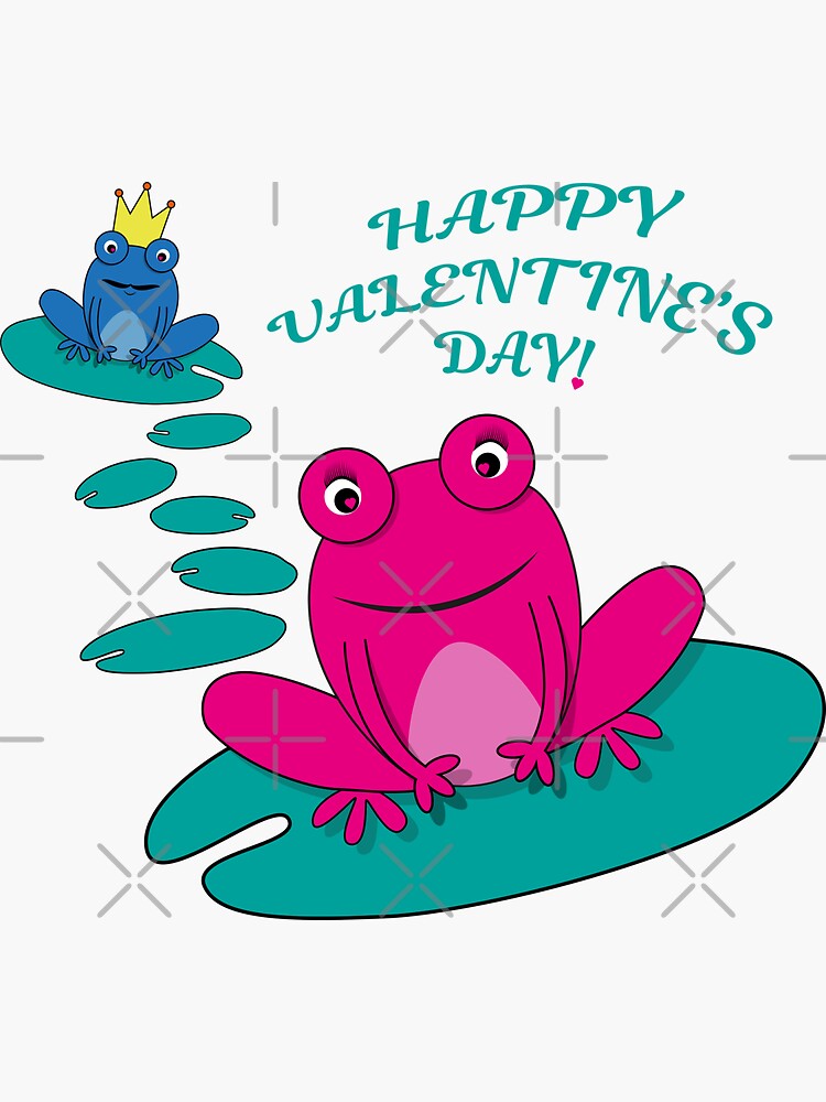 Frogs Valentine by PrintablesP