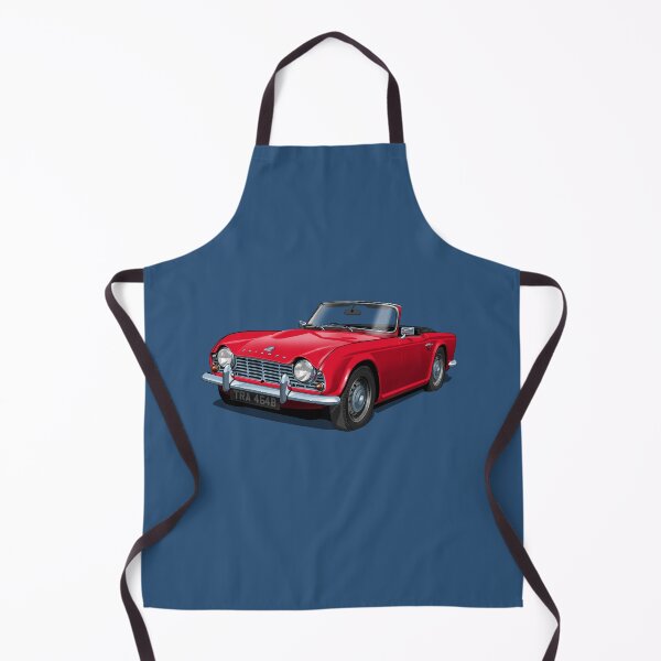 Item preview, Triumph TR4 in red designed and sold by candc-retro.