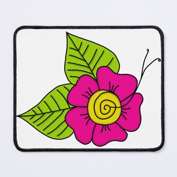 Item preview, Cute Simple Colorful Flower Design designed and sold by BlueEyedMushie.