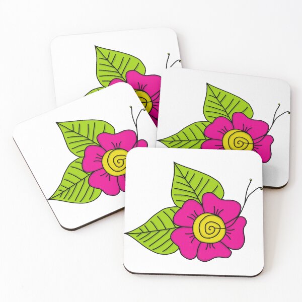 Item preview, Cute Simple Colorful Flower Design designed and sold by BlueEyedMushie.