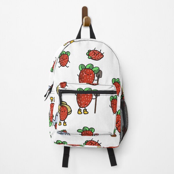 Artikelvorschau, Cute farmer strawberry stickerpack entworfen und verkauft von moonbean-art.