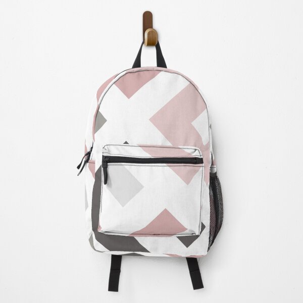 Item preview, Blush Pink & Grey Geometric designed and sold by madplunkor.