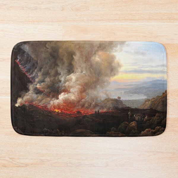 Item preview, Italien painting An Eruption of the volcano Vesuvius designed and sold by Lady-Frost.