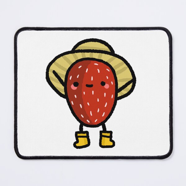 Item preview, Cute little farming hat strawberry design designed and sold by moonbean-art.