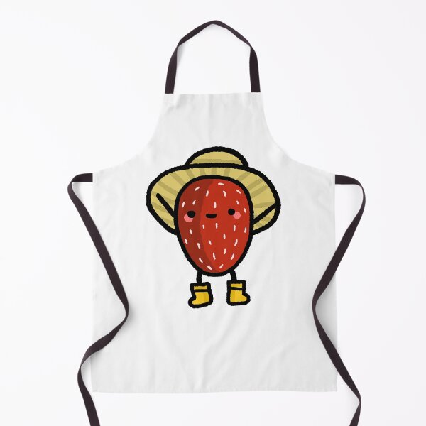 Item preview, Cute little farming hat strawberry design designed and sold by moonbean-art.