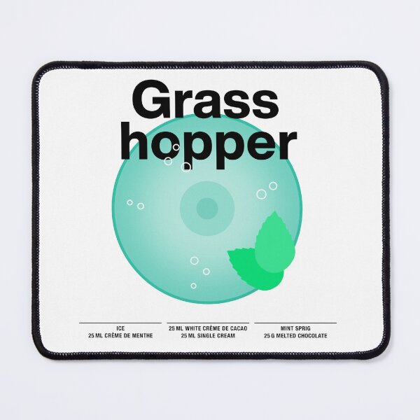 Item preview, Cocktail mixology for the house bar "Grasshopper" designed and sold by TrueType.
