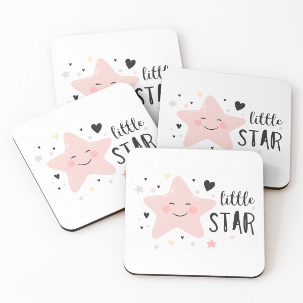 Item preview, Happy star with hearts designed and sold by K-Boutiques.