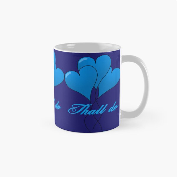 Item preview, Thall Do Yorkshire Tyke Romantic Compliment Blue designed and sold by taiche.