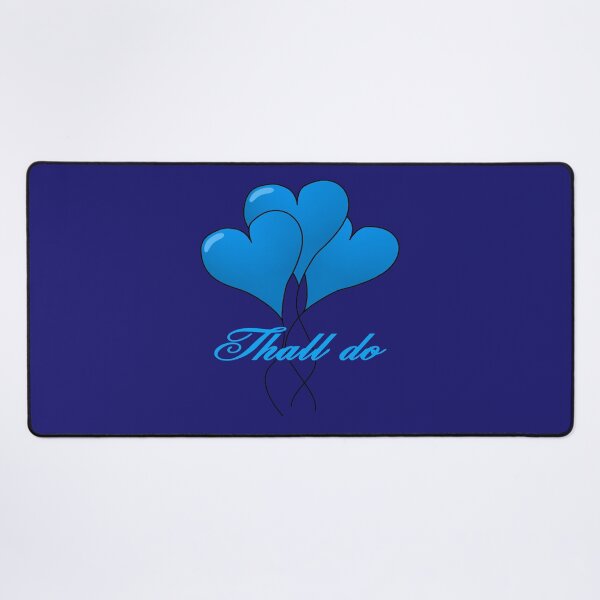 Item preview, Thall Do Yorkshire Tyke Romantic Compliment Blue designed and sold by taiche.