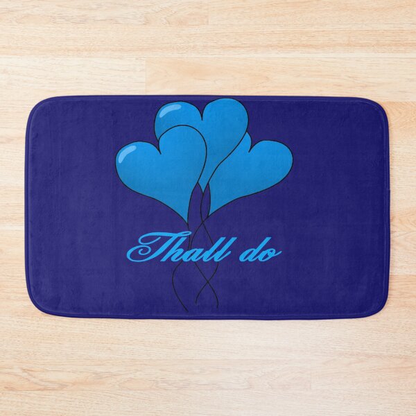 Item preview, Thall Do Yorkshire Tyke Romantic Compliment Blue designed and sold by taiche.
