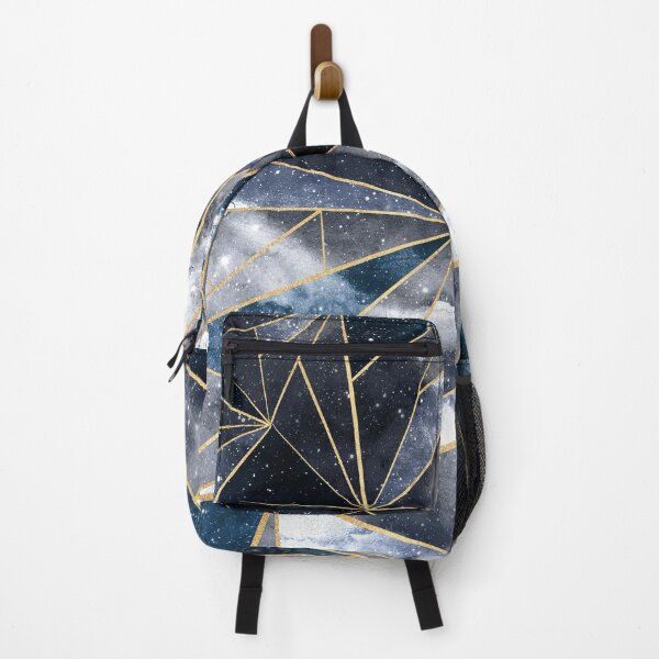 Item preview, Modern Galaxy Nebula Geometric Gold Triangles designed and sold by InovArtS.