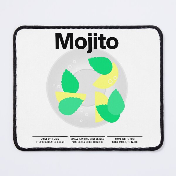 Item preview, Cocktail mixology for the house bar "Mojito" designed and sold by TrueType.