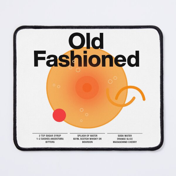 Item preview, Cocktail mixology for the house bar "Old Fashioned" designed and sold by TrueType.