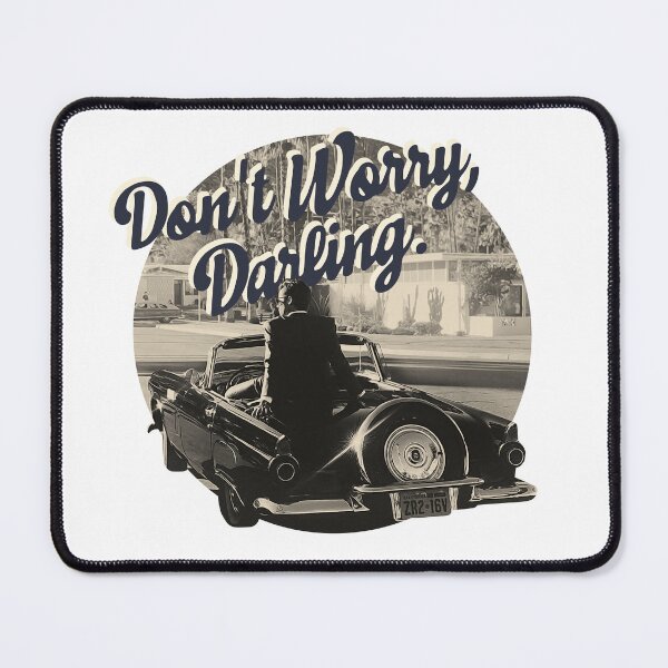 Item preview, Aesthetic minimalist movie poster "Don’t worry Darling" (2021) designed and sold by TrueType.