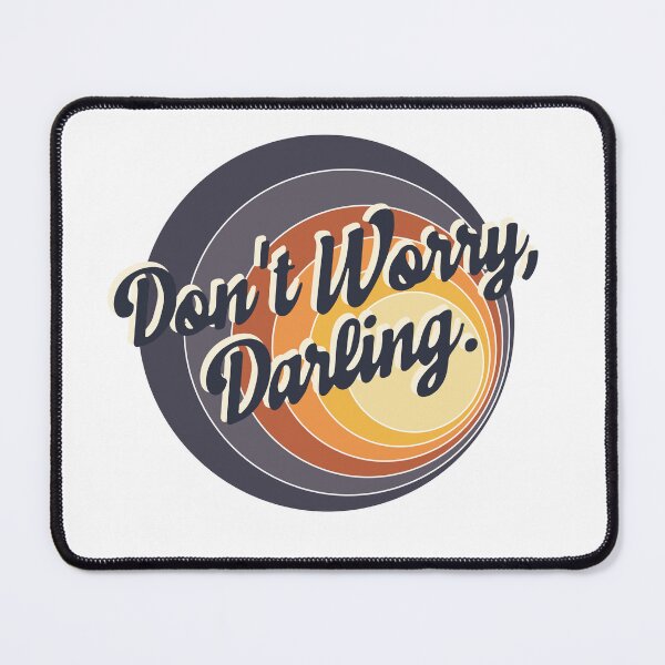 Item preview, Aesthetic minimalist movie poster "Don’t worry Darling" (2021) designed and sold by TrueType.