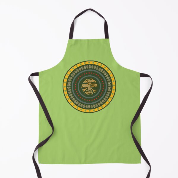 Item preview, Colourful mandela with Aztec motifs designed and sold by KoandZo.