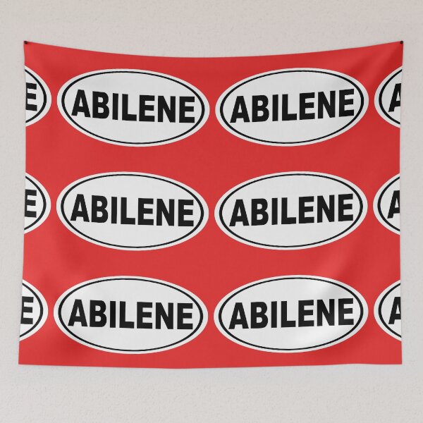Item preview, Abilene Texas Oval Design designed and sold by KWJphotoart.